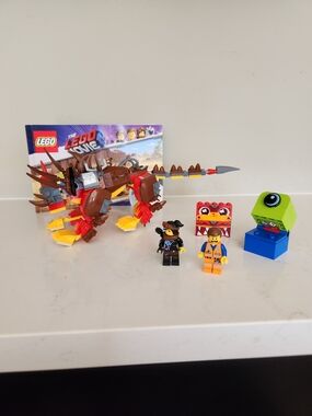 Lego Movie 70827 Ultrakatty And Warrior Lucy With Mini Figures No Box